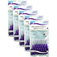 TePe - Cepillo Interdental 1.1 mm Morado - 5 Paquetes de 8 Unidades (40 Cepillos)